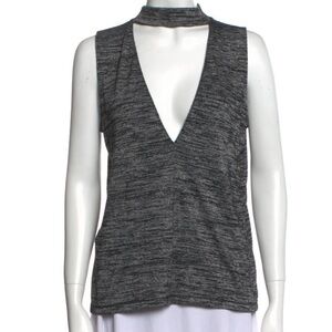 Rag and Bone gray open back or front top